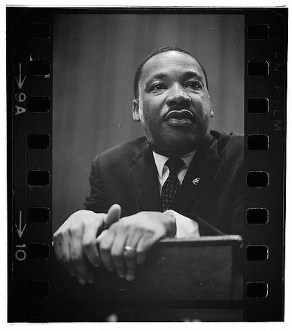 Rev. Dr. Martin Luther King, film cell